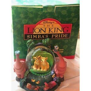 Disney The Lion King Simba's Pride  Snow Globe Music Box Store Exclusive w/ Box